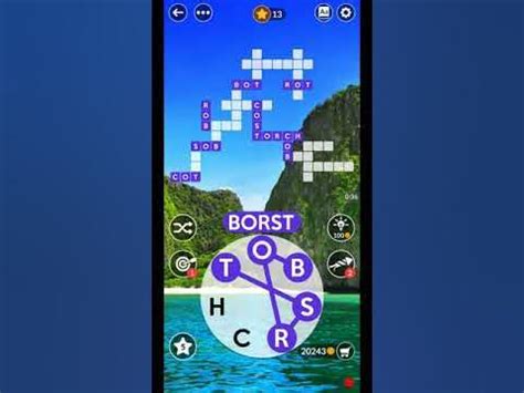 Wordscapes Level 9779, Coast 2 3 .